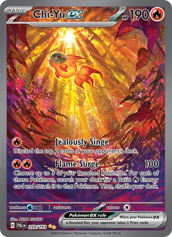 259 Chi-Yu ex – Paldea Evolved
