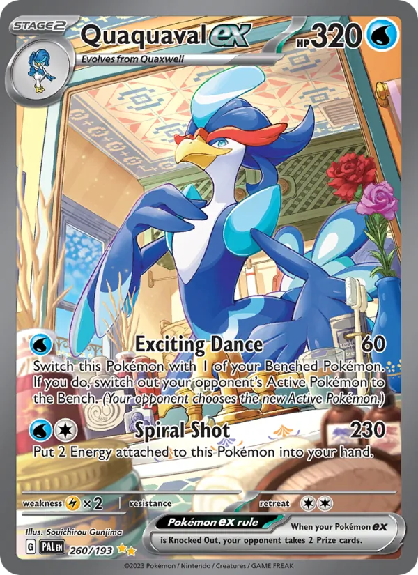 260 Quaquaval ex – Paldea Evolved