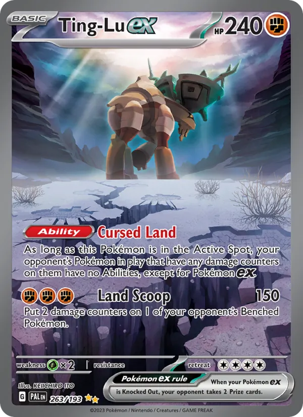 263 Ting-Lu ex – Paldea Evolved