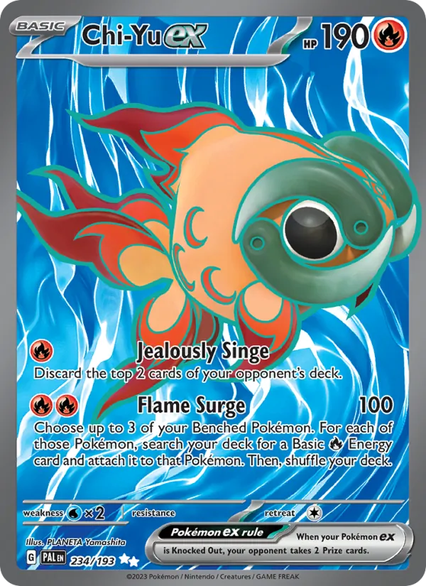 234 Chi-Yu ex – Paldea Evolved