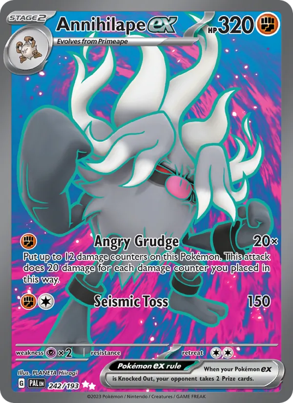 242 Annihilape ex – Paldea Evolved