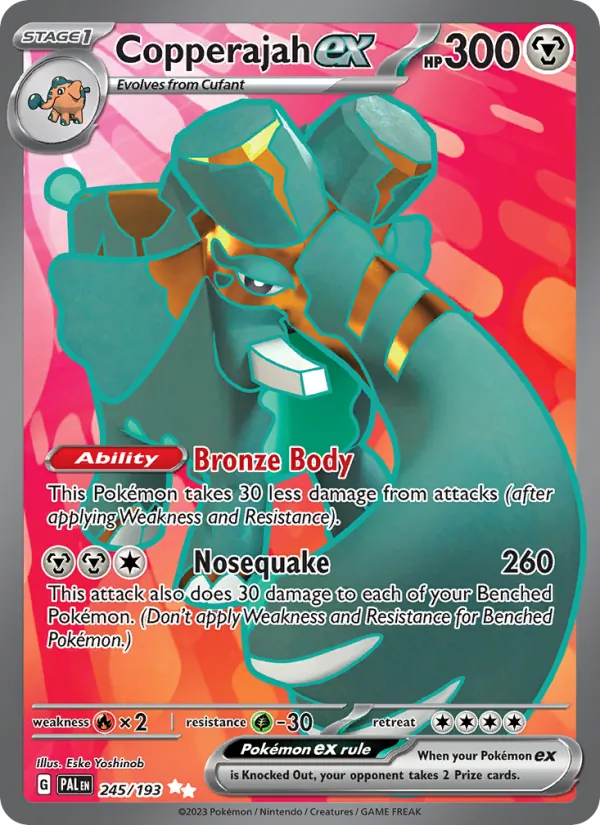 245 Copperajah ex – Paldea Evolved
