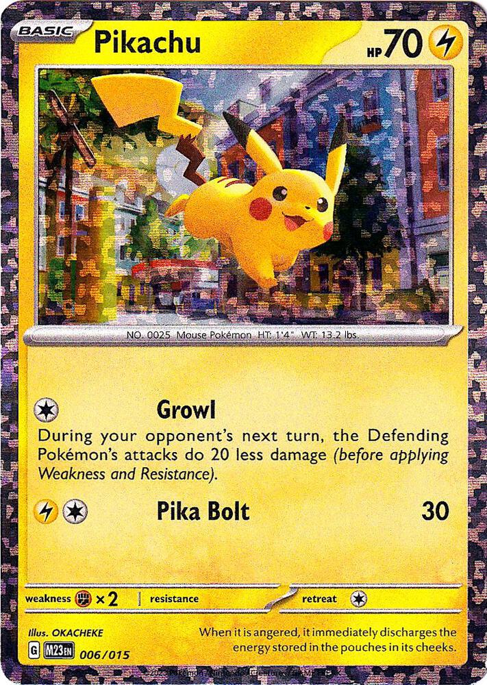 6 Pikachu – McDonald's Collection 2023