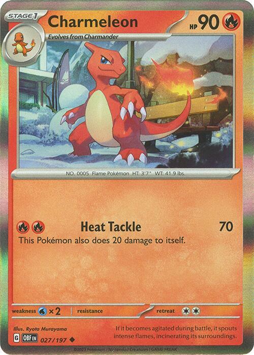 027-H Charmeleon – Obsidian Flames