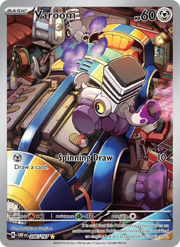 206 Varoom – Obsidian Flames