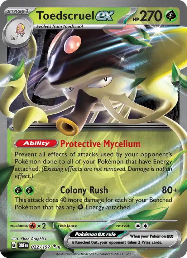 022 Toedscruel ex – Obsidian Flames