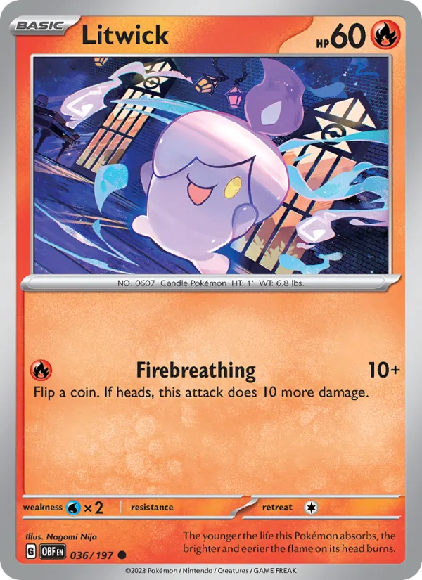 036 Litwick – Obsidian Flames