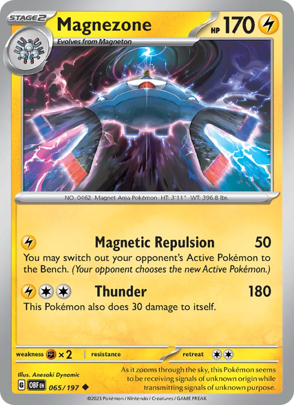 065 Magnezone – Obsidian Flames