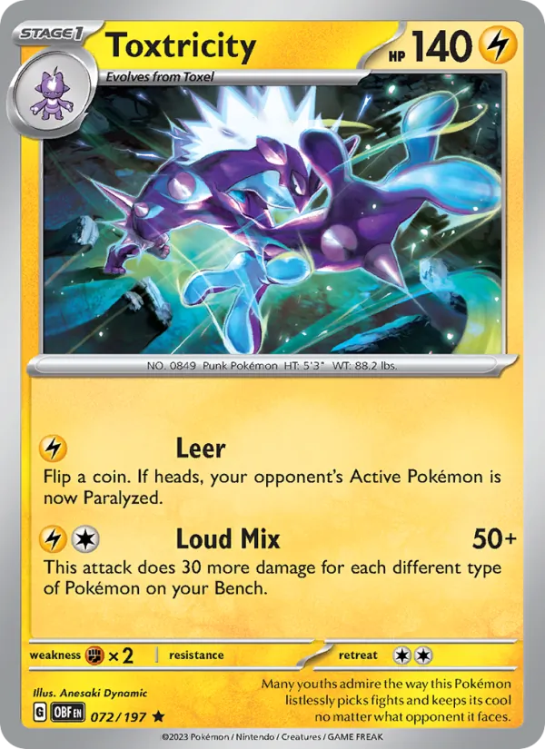 072 Toxtricity – Obsidian Flames