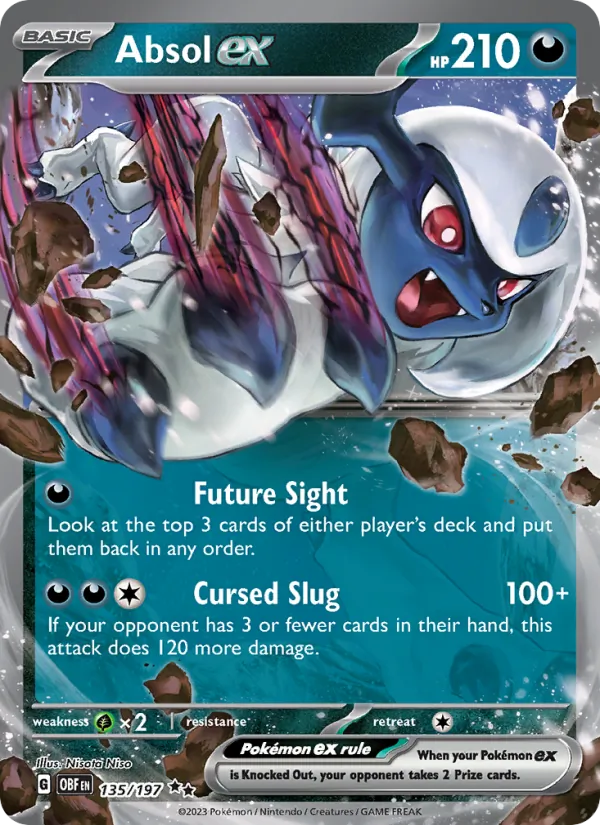 135 Absol ex – Obsidian Flames