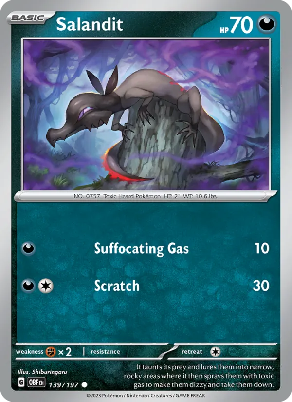 139 Salandit – Obsidian Flames