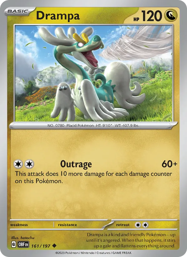 161 Drampa – Obsidian Flames