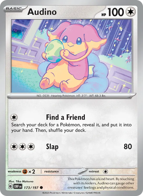 173 Audino – Obsidian Flames
