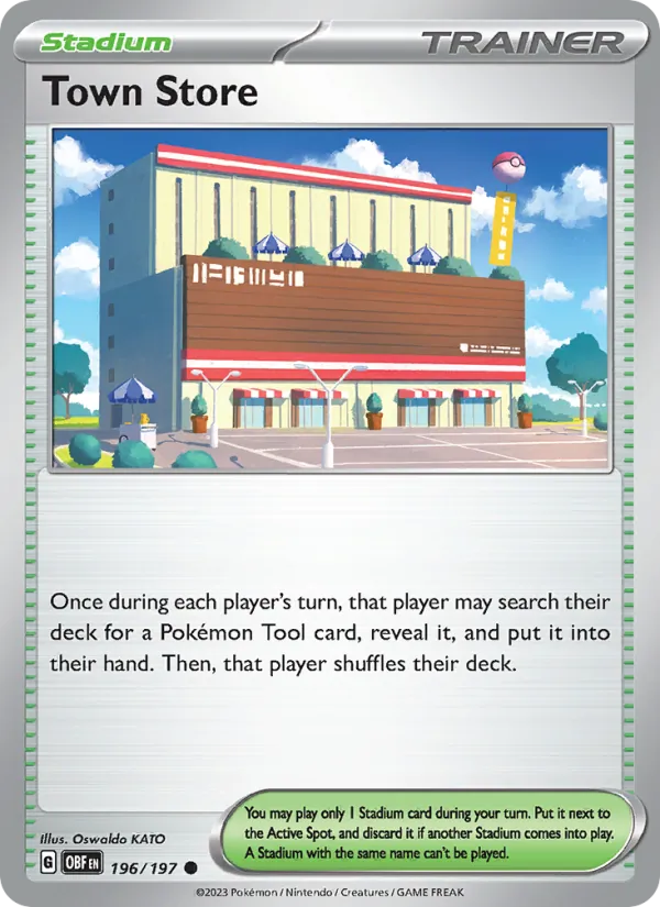 196 Town Store – Obsidian Flames