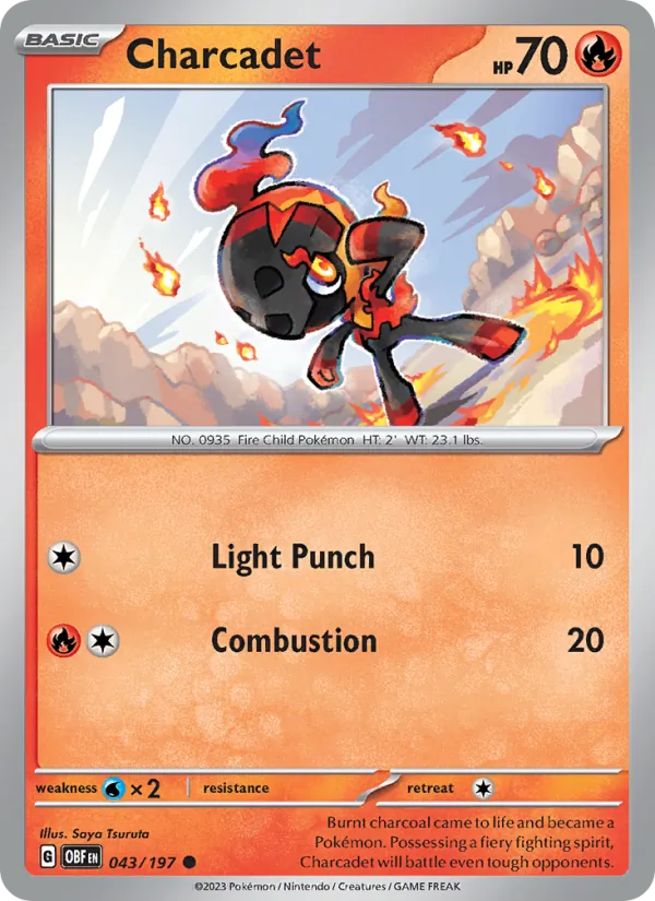 043-RH Charcadet – Obsidian Flames