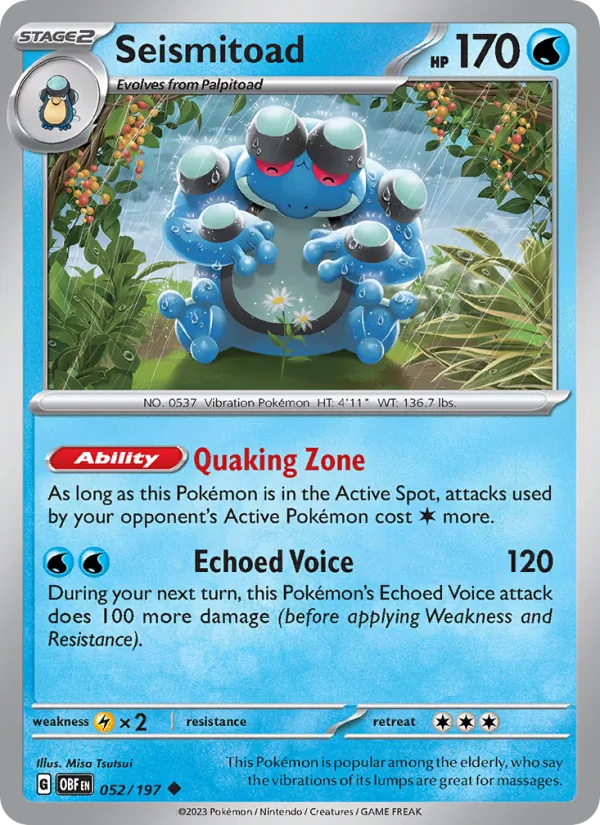 052-RH Seismitoad – Obsidian Flames