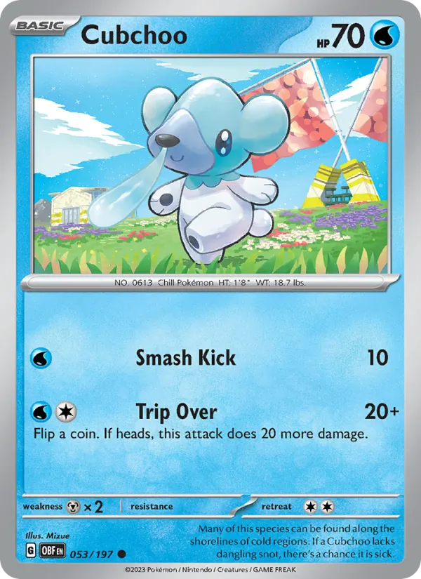 053-RH Cubchoo – Obsidian Flames