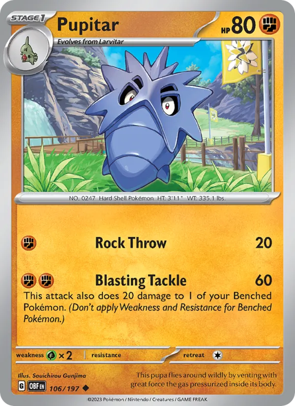 106-RH Pupitar – Obsidian Flames