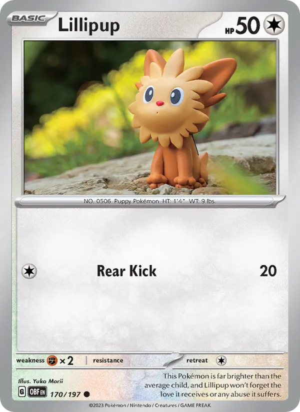 170-RH Lillipup – Obsidian Flames