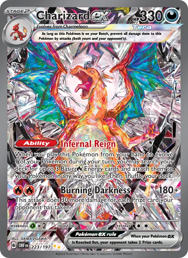 223 Charizard ex – Obsidian Flames