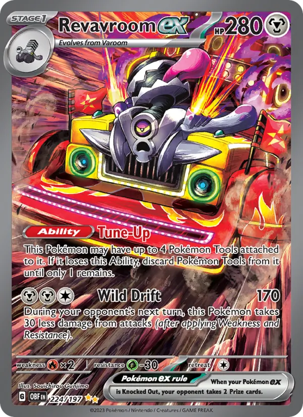 224 Revavroom ex – Obsidian Flames