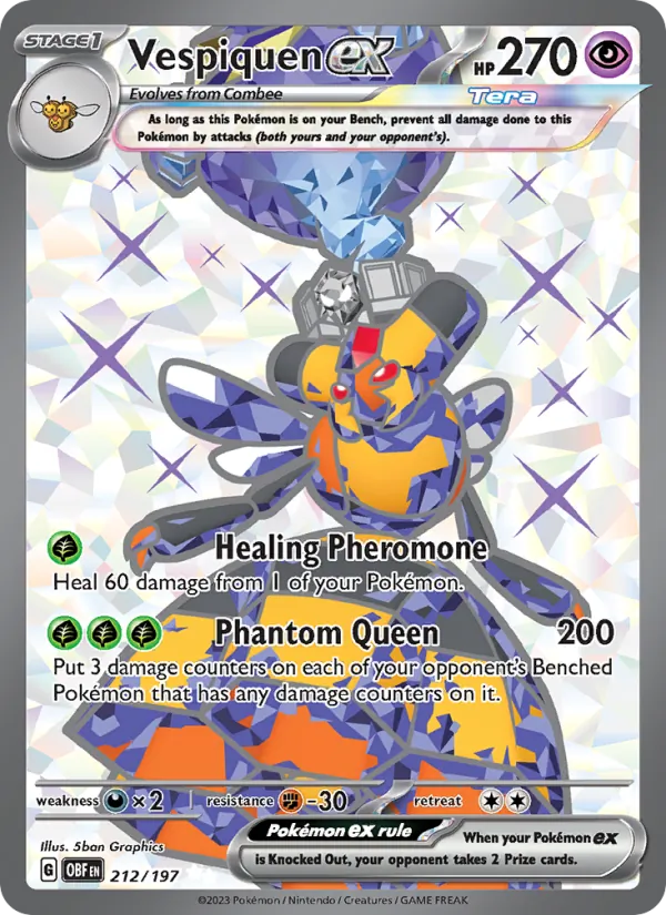 212 Vespiquen ex – Obsidian Flames