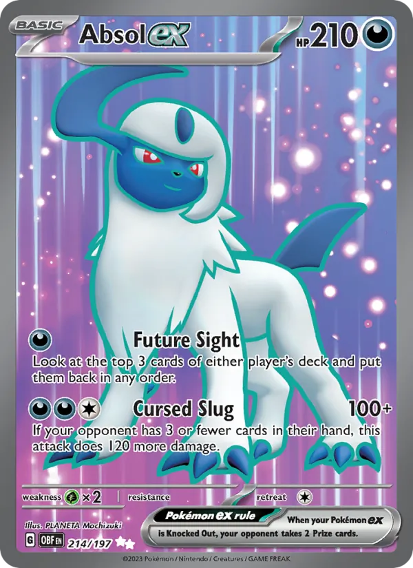 214 Absol ex – Obsidian Flames