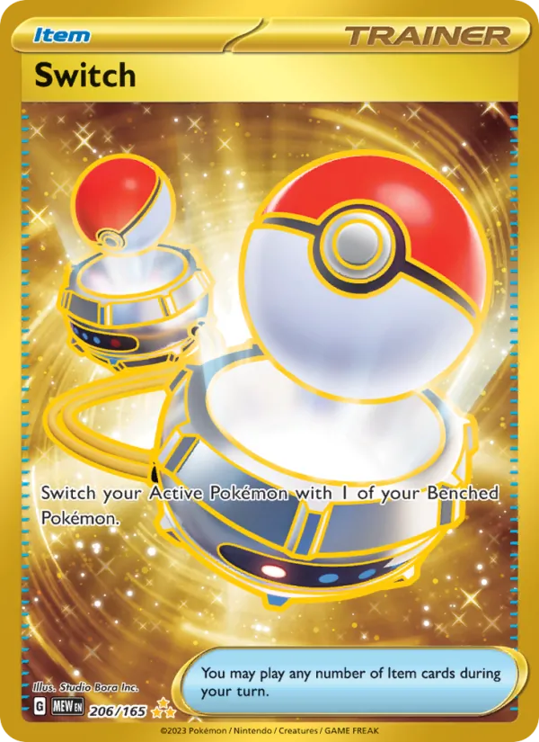 206-holo-gold Switch (Gold) – 151