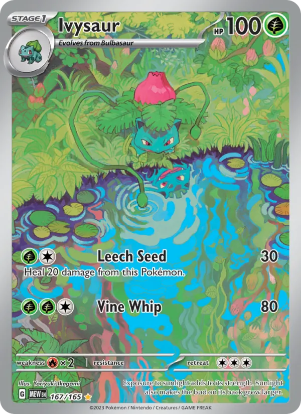 167 Ivysaur – 151