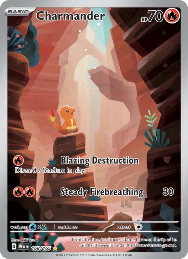 168 Charmander – 151