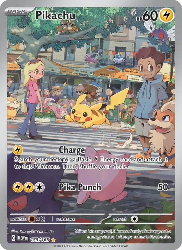 173 Pikachu – 151