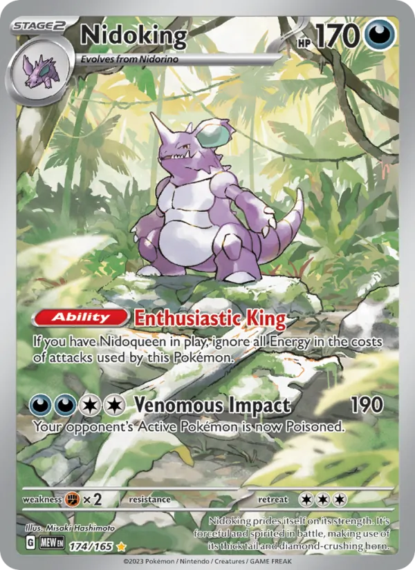 174 Nidoking – 151