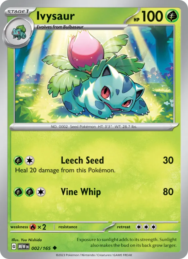 002 Ivysaur – 151