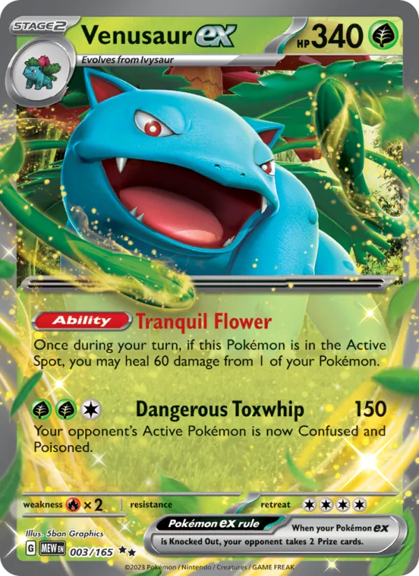 003 Venusaur ex – 151