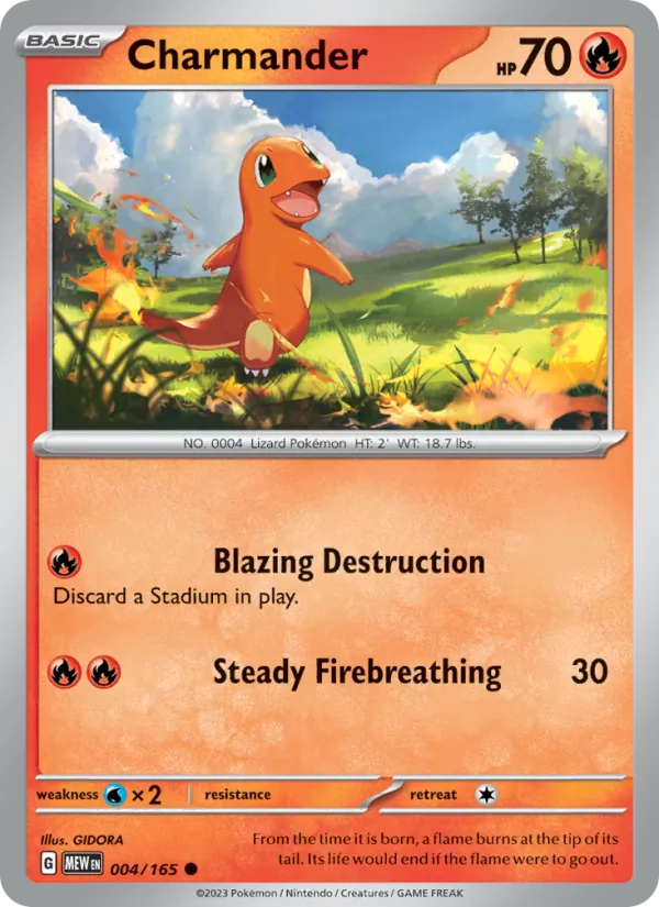 004 Charmander – 151