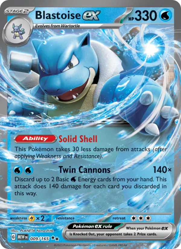009 Blastoise ex – 151