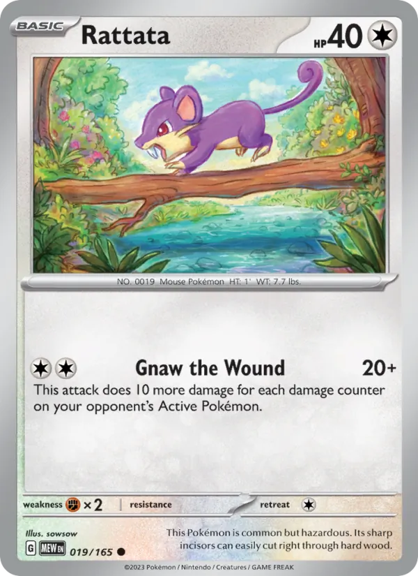 019 Rattata – 151