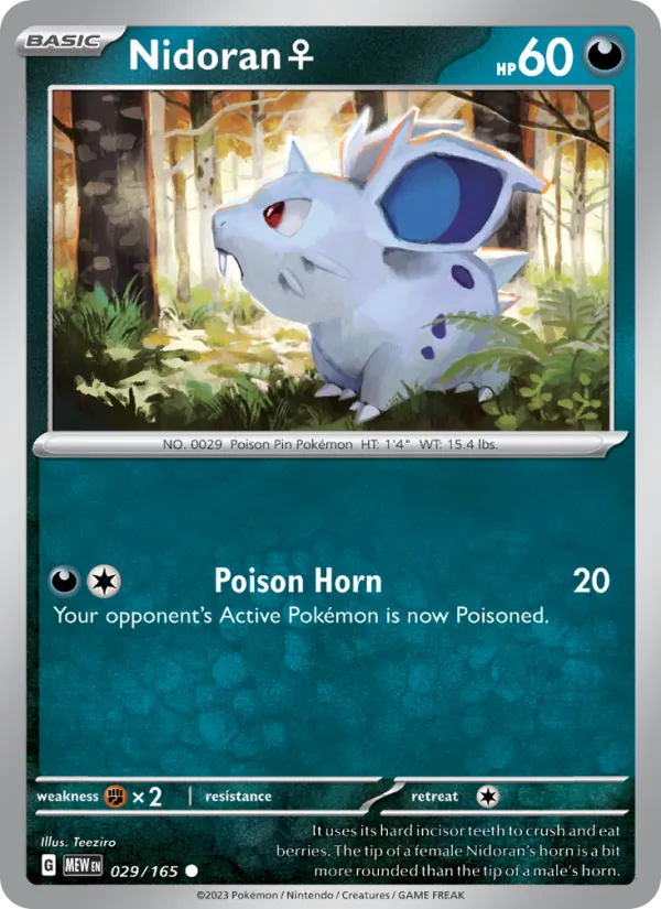029 Nidoran♀ – 151