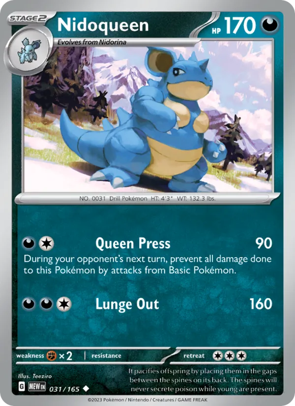 031 Nidoqueen – 151