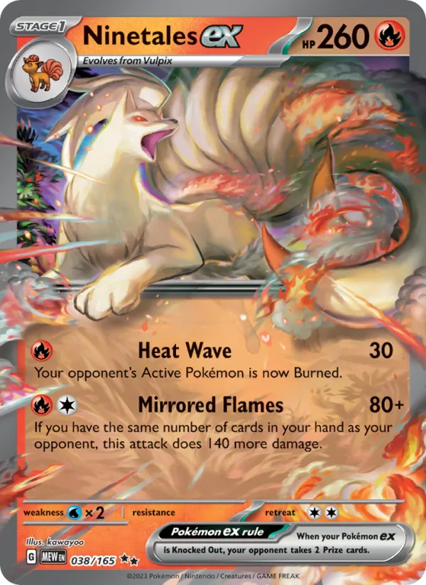 038 Ninetales ex – 151