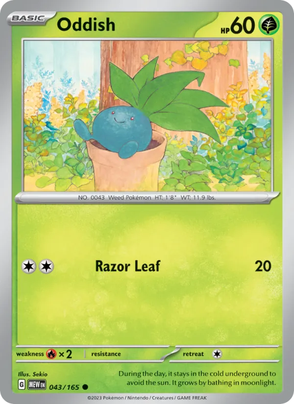 043 Oddish – 151