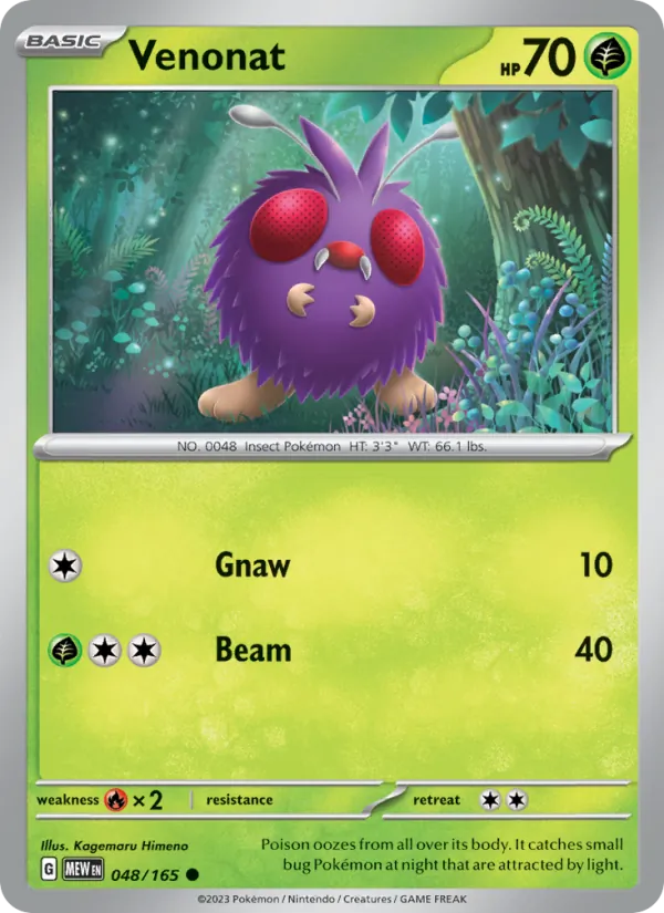 048 Venonat – 151