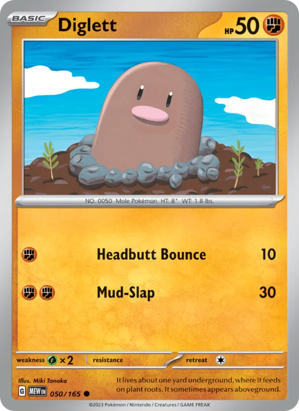 050 Diglett – 151