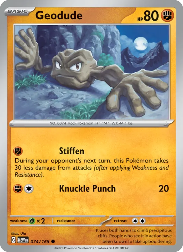 074 Geodude – 151