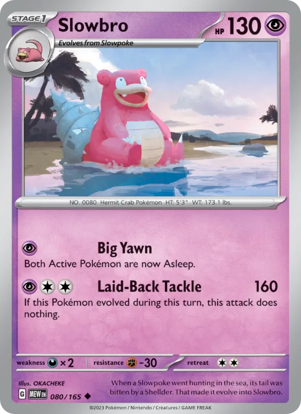 080 Slowbro – 151