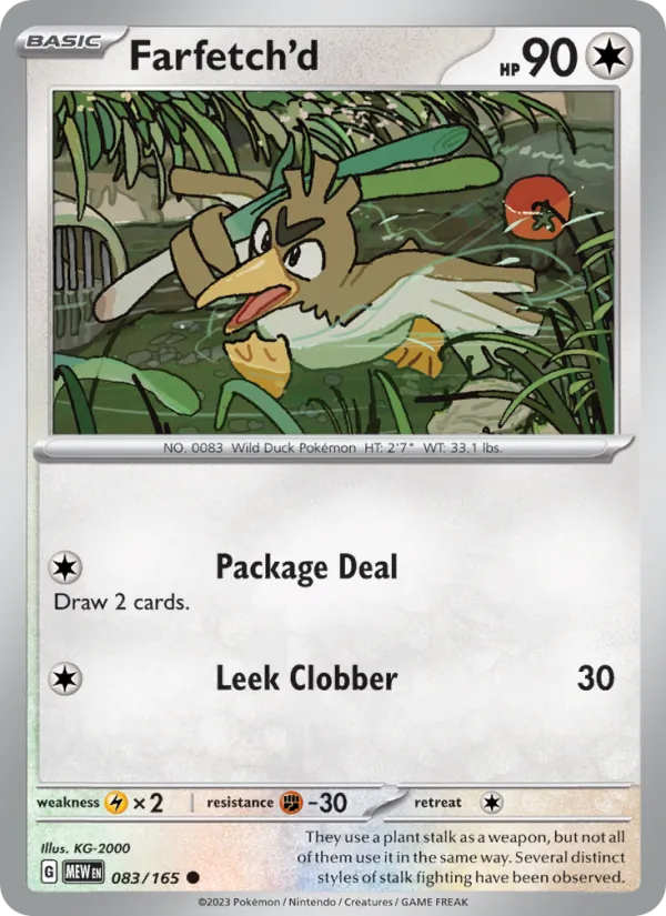 083 Farfetch'd – 151