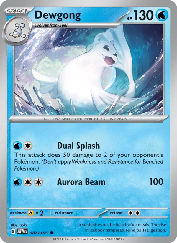 087 Dewgong – 151