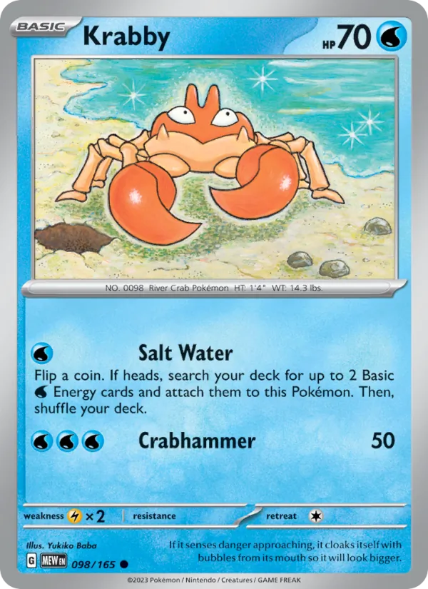 098 Krabby – 151