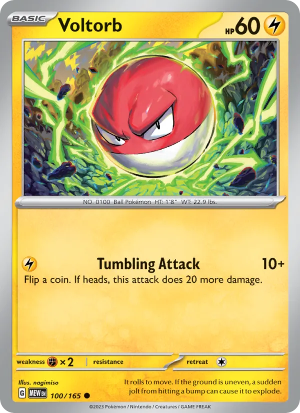 100 Voltorb – 151