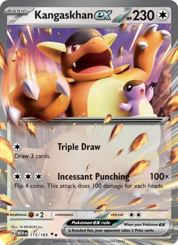 115 Kangaskhan ex – 151